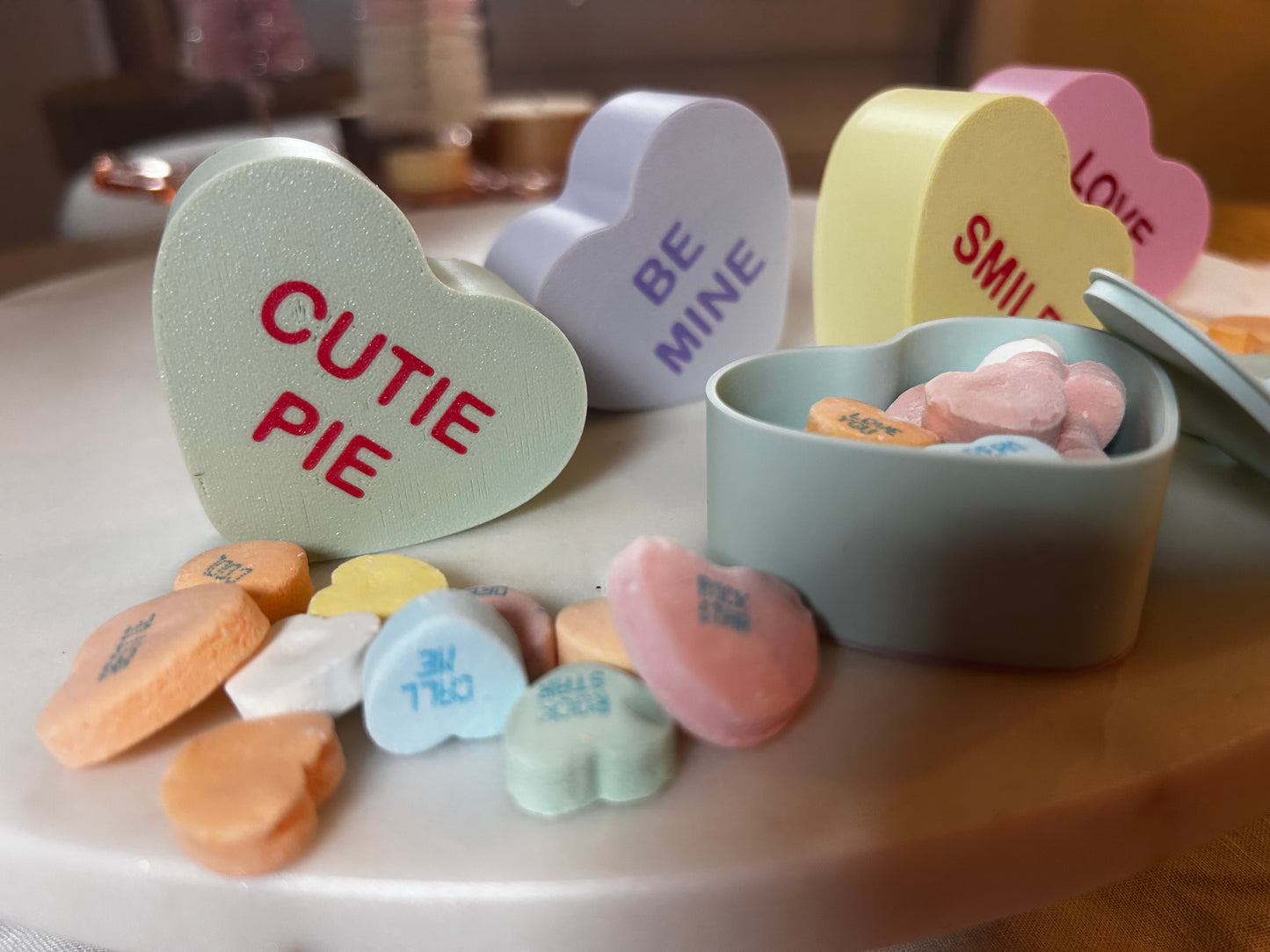 Conversation Heart Trinket Box-Small – Valentine’s Day Gift
