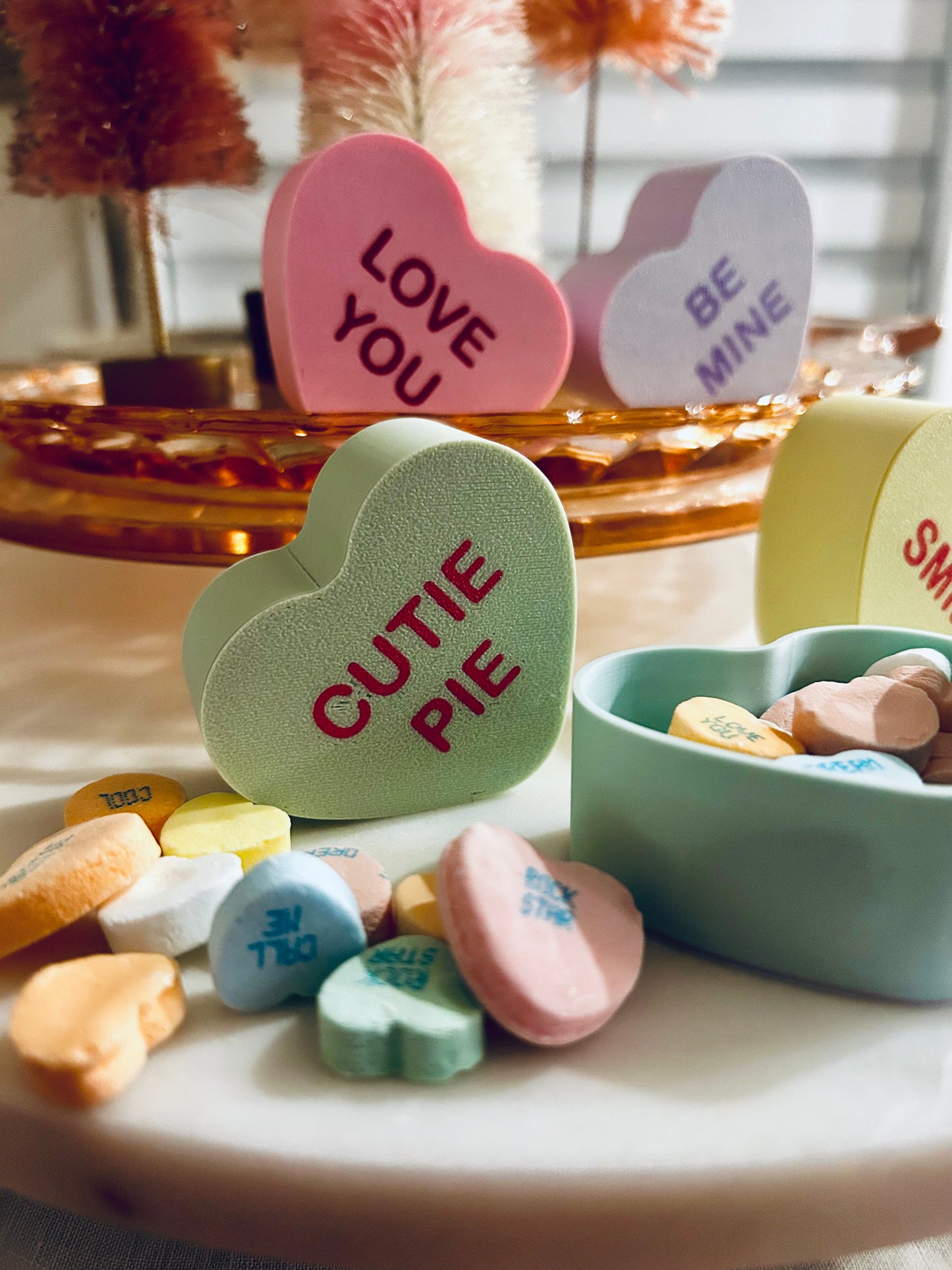 Conversation Heart Trinket Box-Small – Valentine’s Day Gift