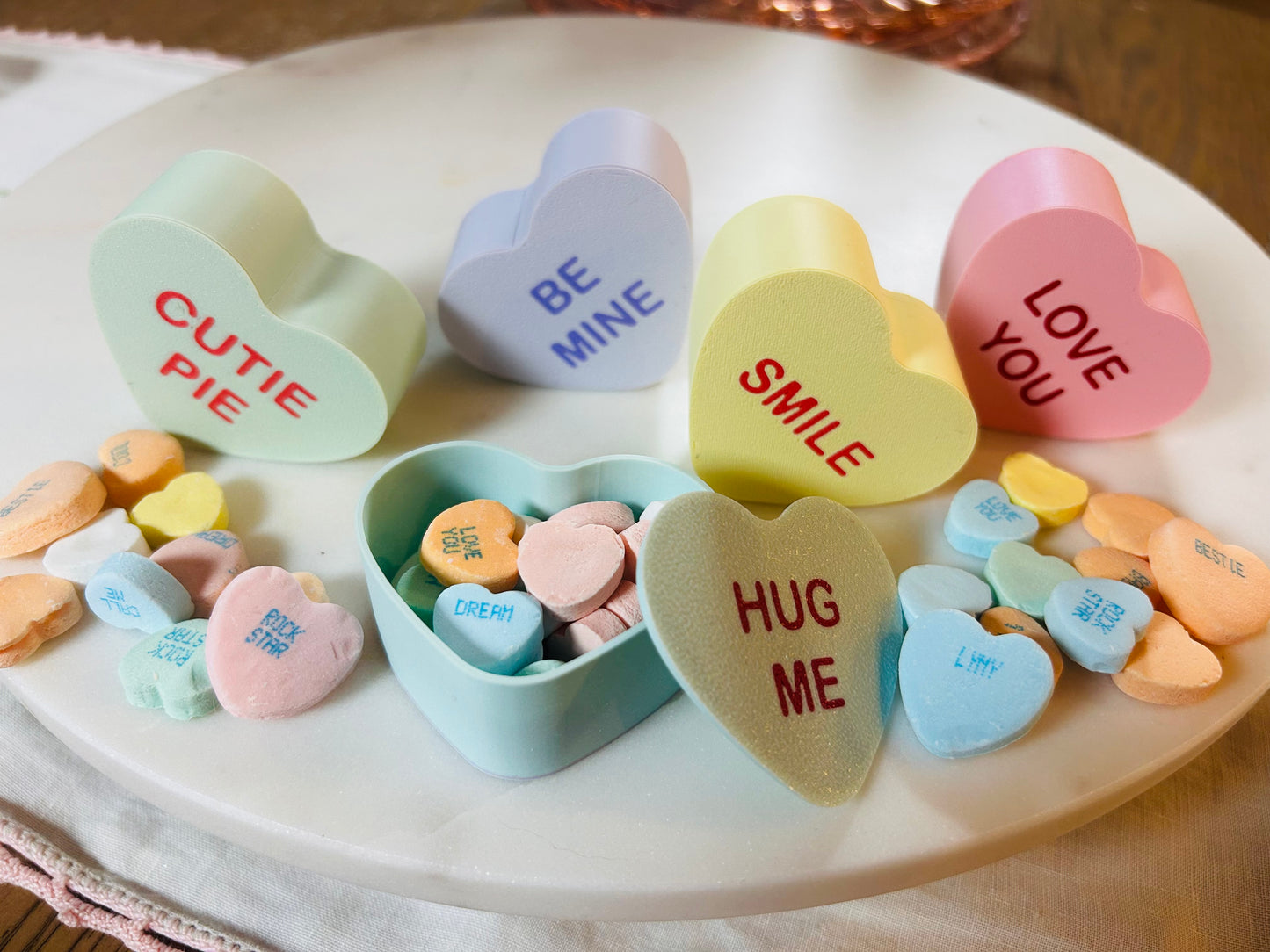 Conversation Heart Trinket Box-Small – Valentine’s Day Gift