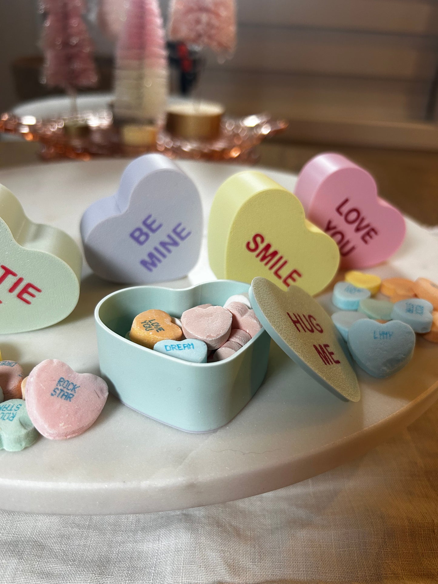 Conversation Heart Trinket Box-Small – Valentine’s Day Gift