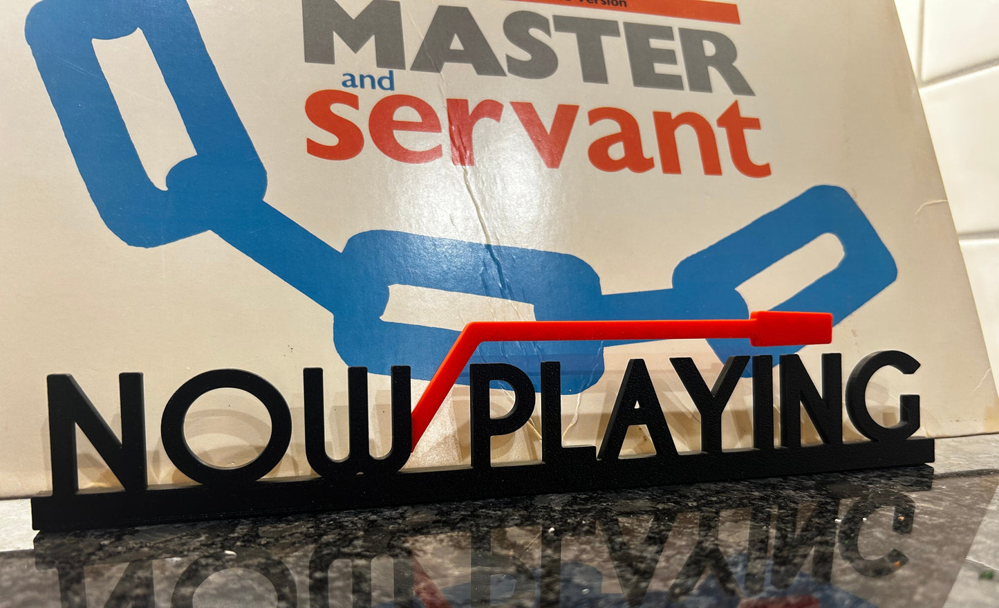 🎶 Now Playing or Now Spinning – 3D Printed Vinyl Record Display Stand