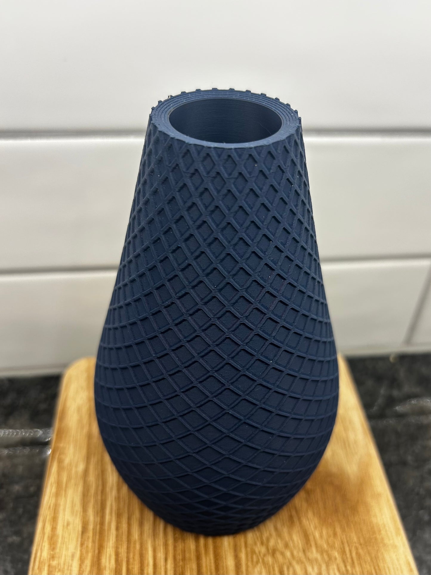 Diamond Pattern Vase, 2 size options