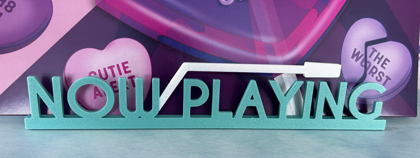 🎶 Now Playing or Now Spinning – 3D Printed Vinyl Record Display Stand