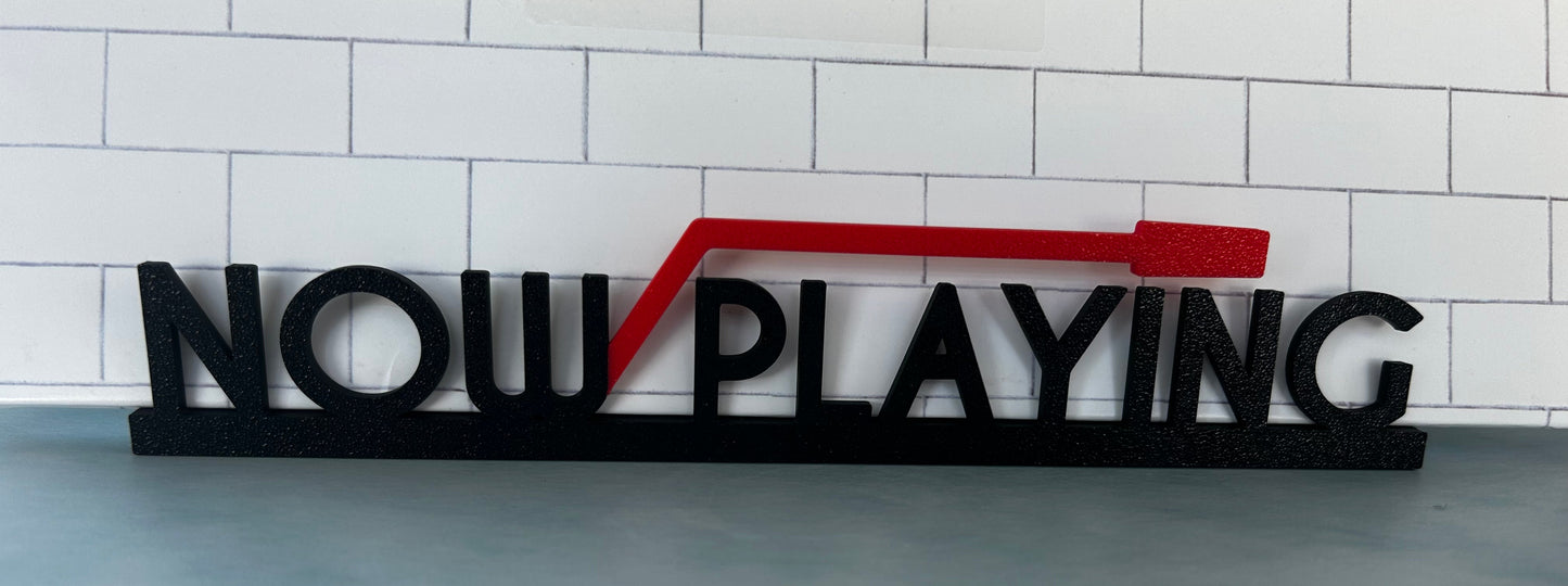 🎶 Now Playing or Now Spinning – 3D Printed Vinyl Record Display Stand