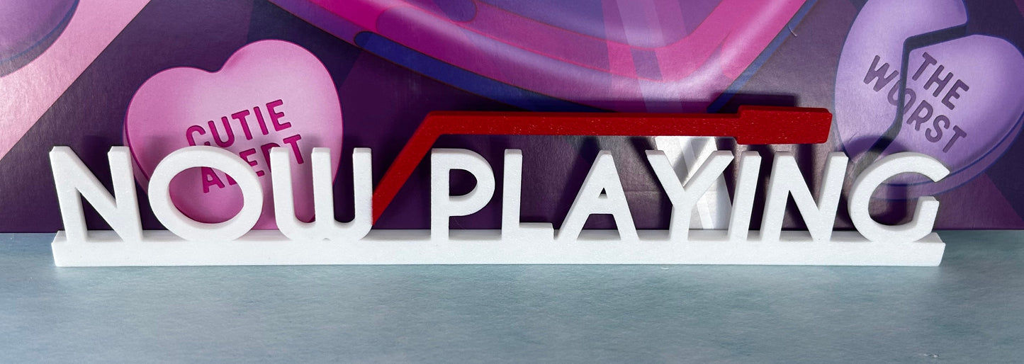 🎶 Now Playing or Now Spinning – 3D Printed Vinyl Record Display Stand