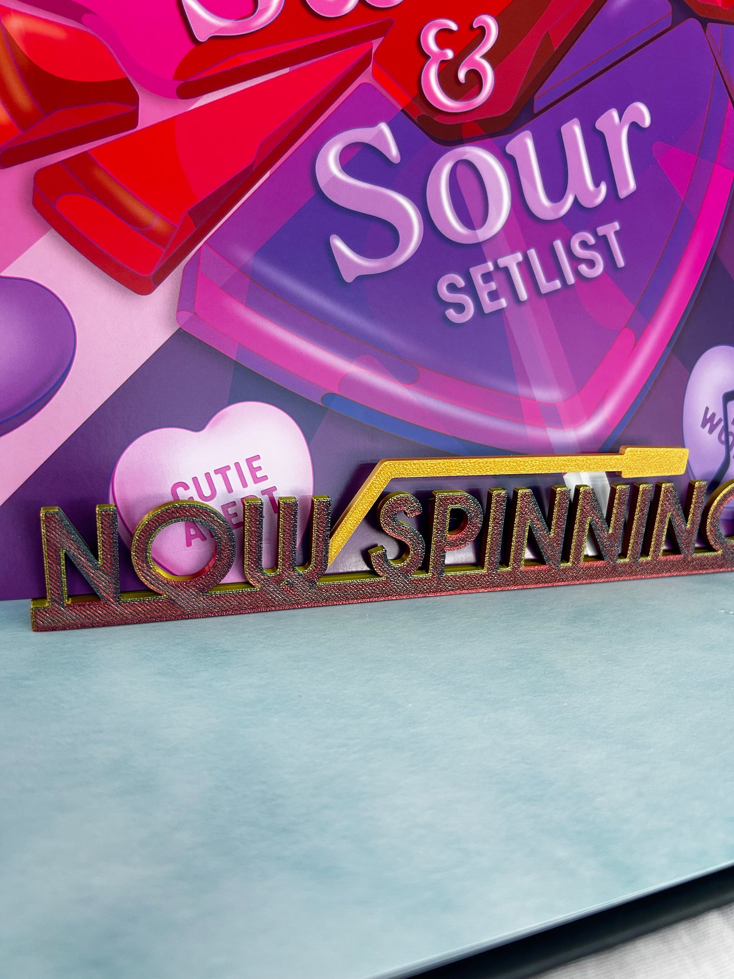 🎶 Now Playing or Now Spinning – 3D Printed Vinyl Record Display Stand