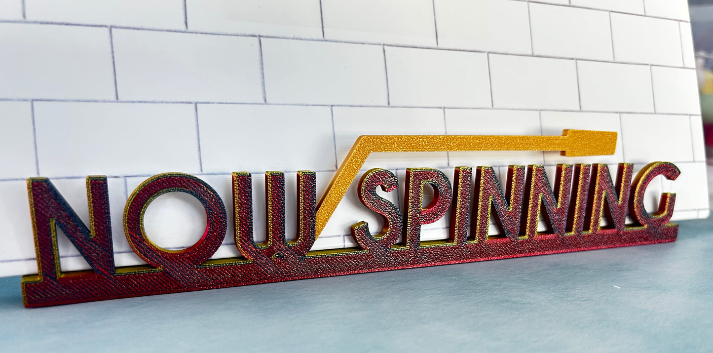 🎶 Now Playing or Now Spinning – 3D Printed Vinyl Record Display Stand