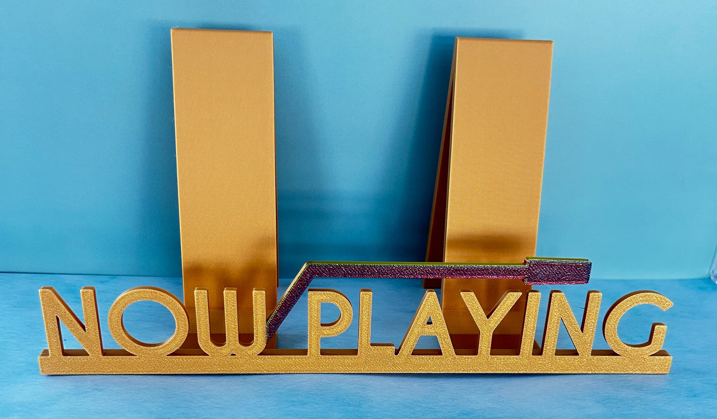 🎶 Now Playing or Now Spinning – 3D Printed Vinyl Record Display Stand