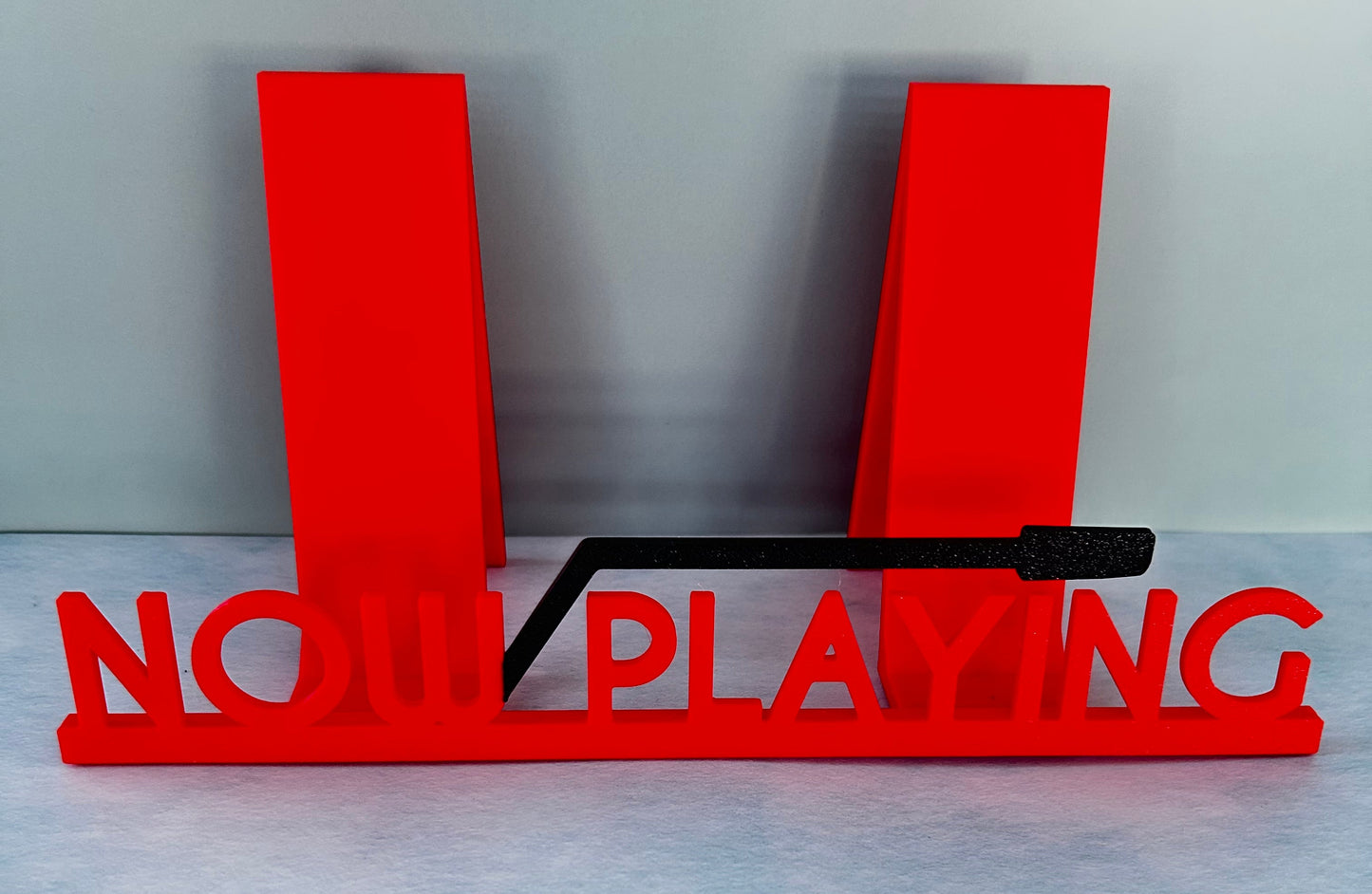 🎶 Now Playing or Now Spinning – 3D Printed Vinyl Record Display Stand